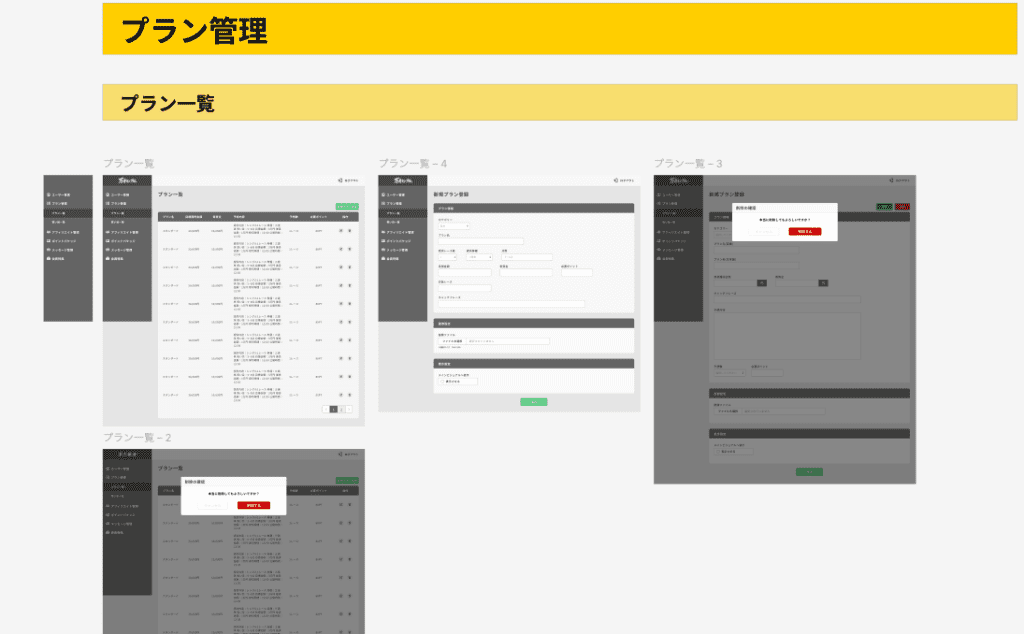 競艇アプリの管理画面